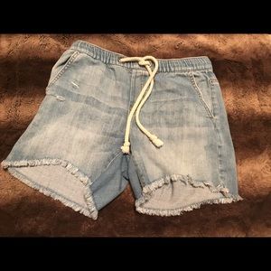 Aerie rope Jean shorts
